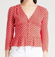 Ba&sh Red Carlo Rouge  Top