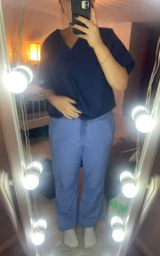 Ciel Blue Scrub Bottoms