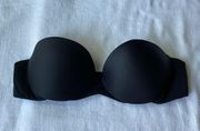 Sweet Nothings Black Strapless Push-up Bra - 34B