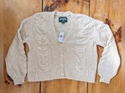 NWT American Eagle cropped cardigan size XS