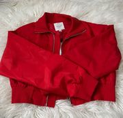 Lelis Red Bomber Jacket