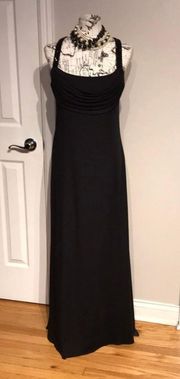 Vintage Js Boutique Crisscross Straps Formal Evening A-line Prom Rave Goth