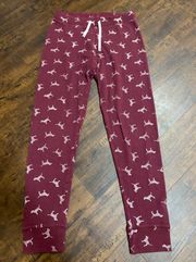 Maroon Pj Bottoms 