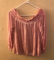 pink blouse Size M