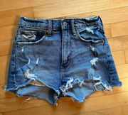 Abercrombie The Mom Short High Rise