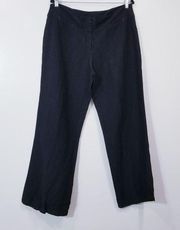 Eileen Fisher Black High Rise Pants