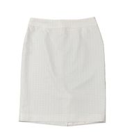 Black Label White Short Pencil Skirt Size 4