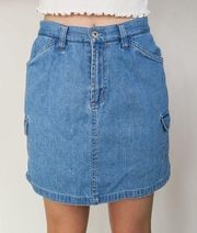 Vintage 90s Sonoma Denim Skort