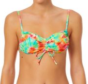 NWT Tie Dye Bikini Swimsuit Top Size Medium