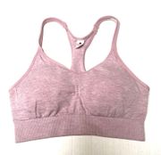 Yogalicious lavender strappy racer back bra M