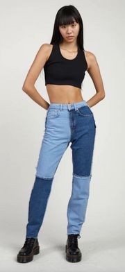 Quarter Panel Mom Jean NWT Size 24 - Indigo