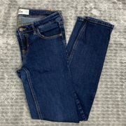 Hollister  Dark Wash Low Rise Skinny Straight Jeans Size 29/33