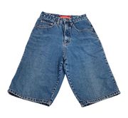 Vintage y2k  Denim Bermuda Knee Length Jean Shorts 🔥