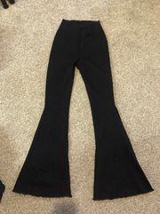 Black Flared Jeans 