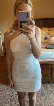  White Homecoming Dress