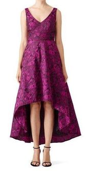 Pamella by Pamella Rolland Pink Jasmine Orchid High-Low Gown Size 4 US $660