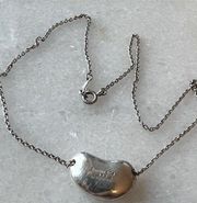 Tiffany & Co Large Bean Necklace 16”