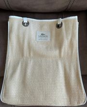 Parfums Eau De  Bag Woven Straw Tote Beach Bag (NEW)