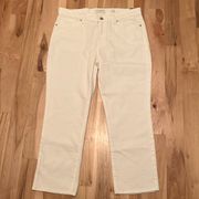 Lucky Brand Mid Rise Crop Sweet White Jeans - NWT