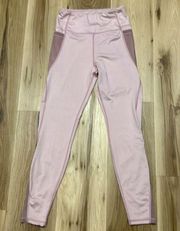 SheIn  Baby Pink Leggings with pockets