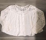 Chelsea & Violet Lace Crop Top