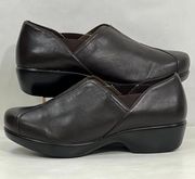 Nappa Arden Slip-On Leather Clogs