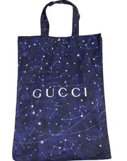 Canvas Tote Constellation Galaxy Stars Gift With Purchase Authentic