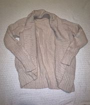 Mossimo Beige Cardigan Size Medium Like New