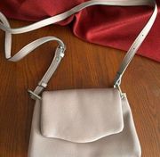 Light pink target crossbody bag