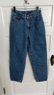 Fleece Lined Mom Jeans