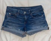 Low Rise  Jean Shorts