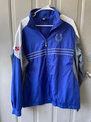 Vintage Indianapolis Colts  Windbreaker