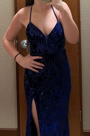 Blue Prom Dress