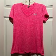 Hot pink medium under Armour shirt. Dri fit material.