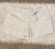 Lane Bryant The Modernist White Lena Suit Shorts
