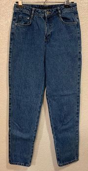 ZARA Trafaluc Denimwear High Rise Tapered Jeans