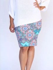 Agnes & Dora Mediterranean Dreams pencil skirt