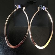 Guess Long Oval Hoops Stunning