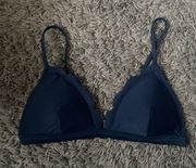 Hollister Navy Bikini Top