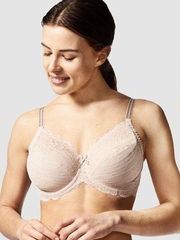 ✨Chantelle Rive Gauche Full Coverage Unlined Sz 34D Bra in Nude✨