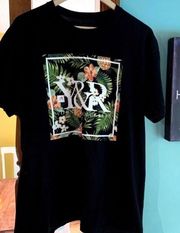 XL Young & Reckless Tropical Tee