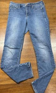 Athleta Size 4 Blue Skinny Jeans