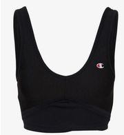 NWT Champion Ribbed Cropped Tank Top Sports Bra Size Medium Athletic Work Out