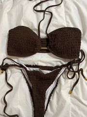 Brown Bikini set 