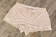 Victorias Secret Velvet Pink Shorts