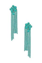 Revolve 8 Other Reasons x Revolve Holiday Earring Teal Womens Size OS