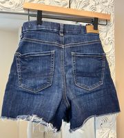 American Eagle Outfitters Hi-Rise Shortie Denim Shorts