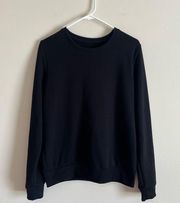 Zyia Black Crewneck Pullover Sweatshirt- Women’s size M
