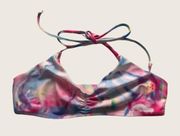 4/$25 Tie dye pattern swimsuit bikini top