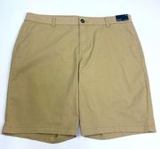 Ana Bermuda Shorts Gold Dust Khaki Size 14 NWT Women’s